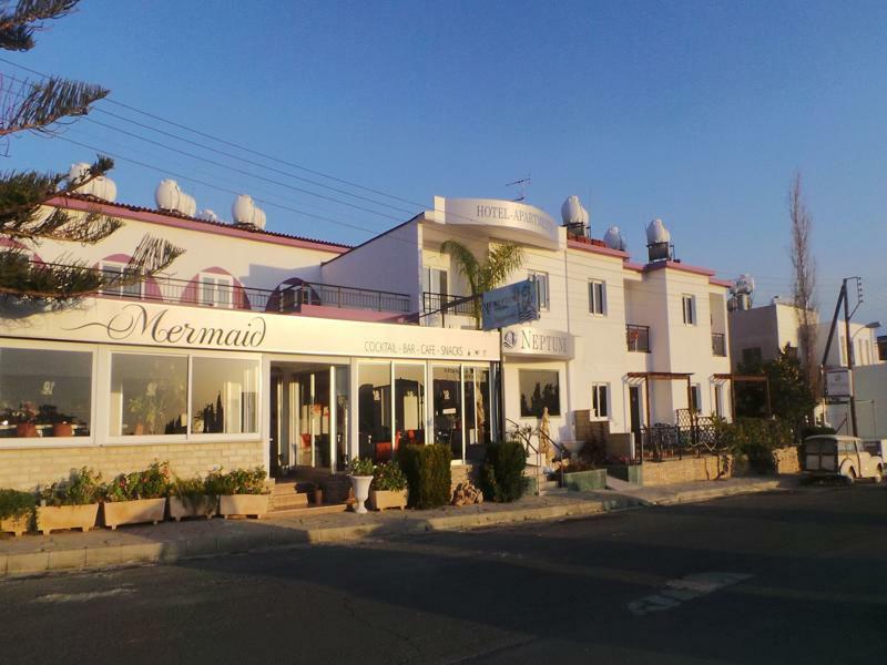 Neptune Hotel Apartments Paphos Korall-öböl Kültér fotó